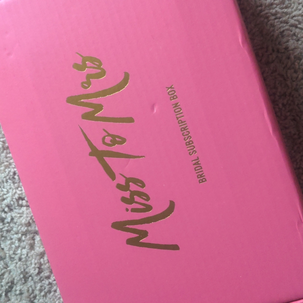 Miss to Mrs box